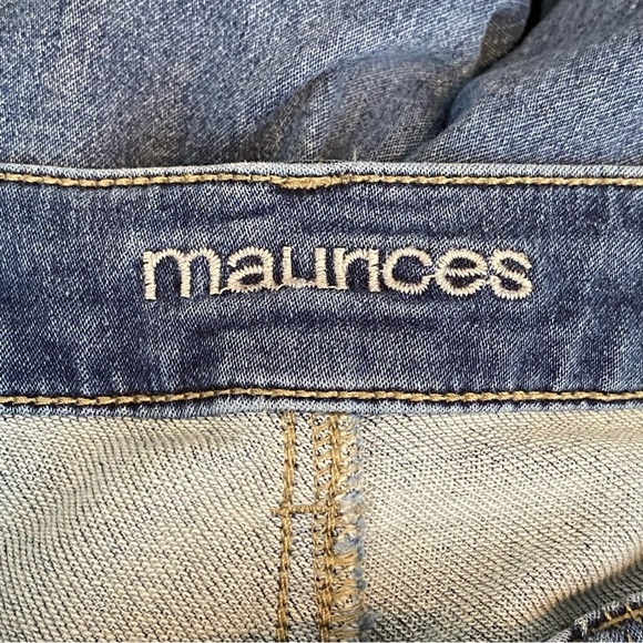 Maurices Distressed Patchwork Jeggings - Picture 8 of 8